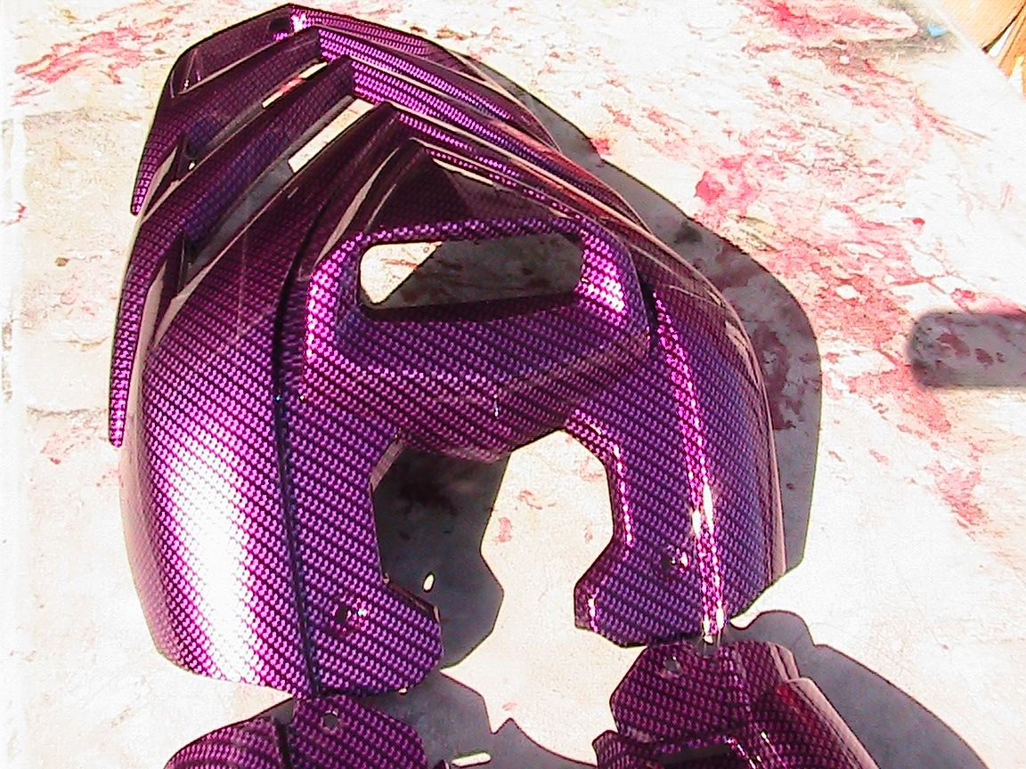 carbon fiber hydro dipping!! Page 2 Yamaha Raptor Forum